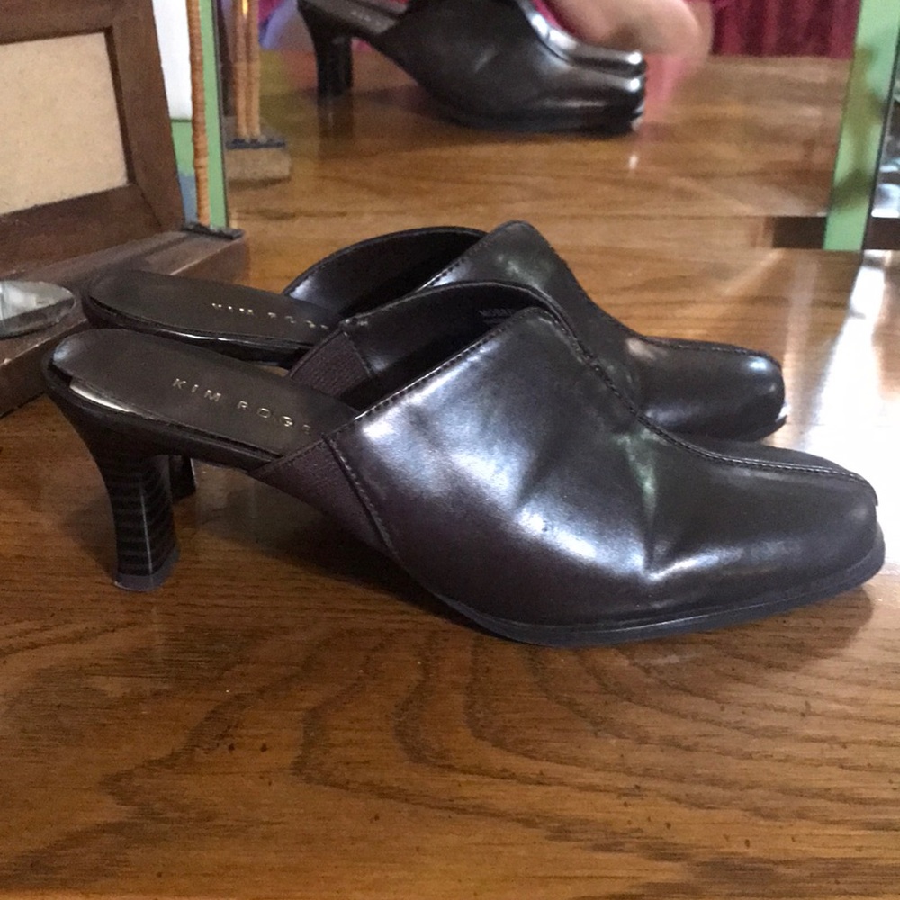 Kim Rogers Brown Slip-On Shoes